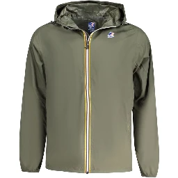 Green Polyamide Men's Jacket