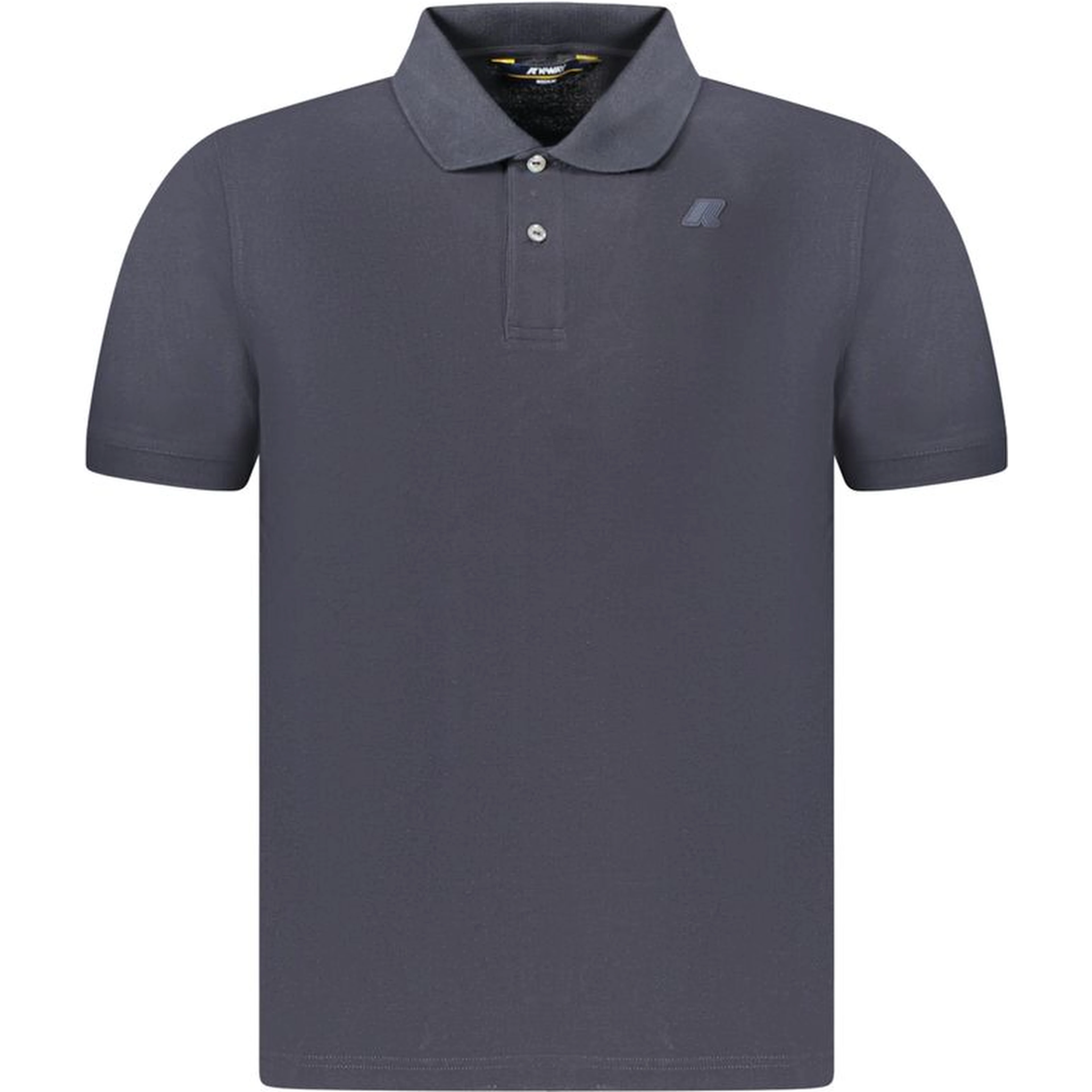 Blue Cotton Men's Polo
