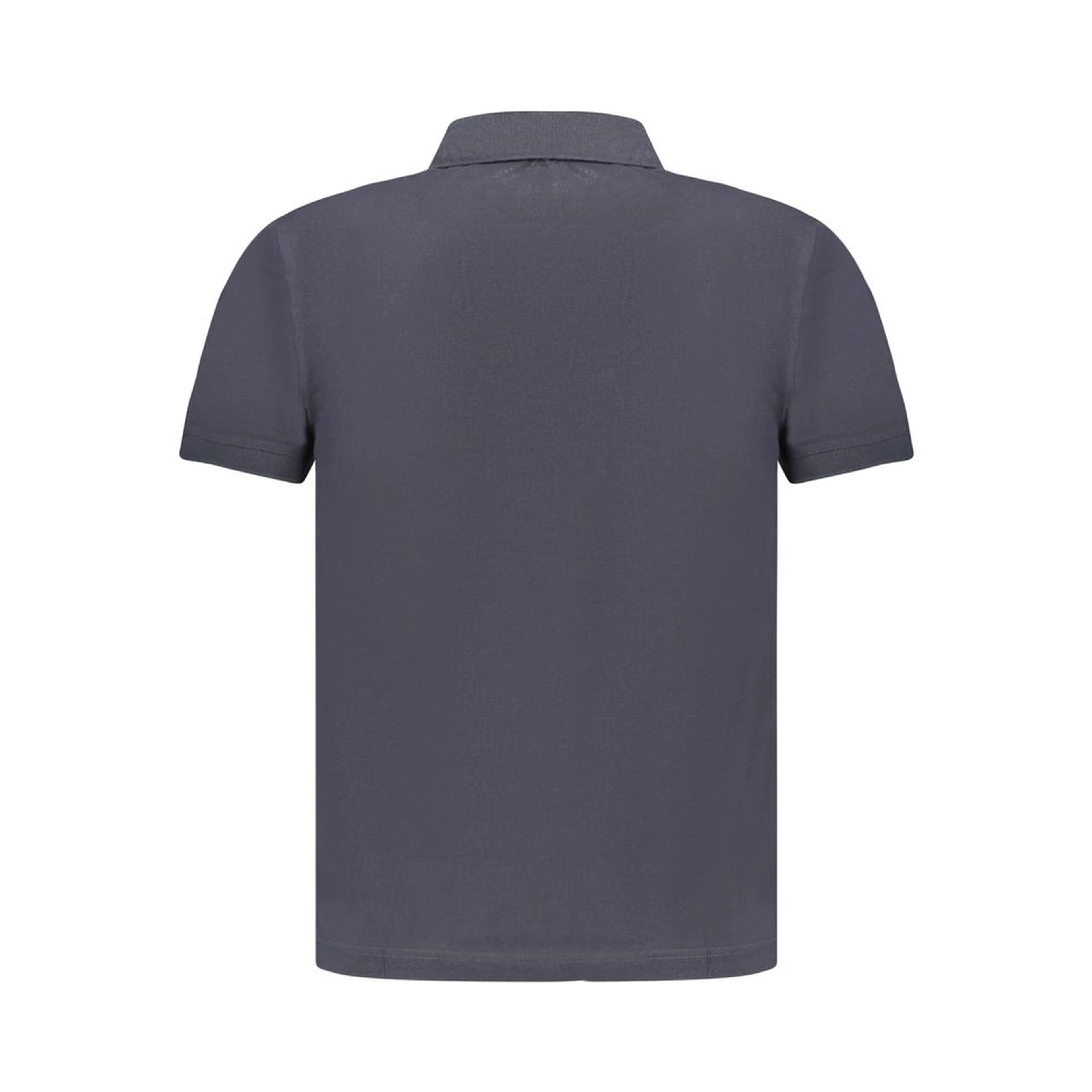 Blue Cotton Men's Polo
