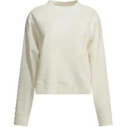 Crewneck sweater in organic cotton