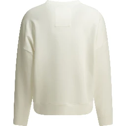 Crewneck sweater in organic cotton