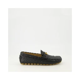 "Driver" leather loafers
