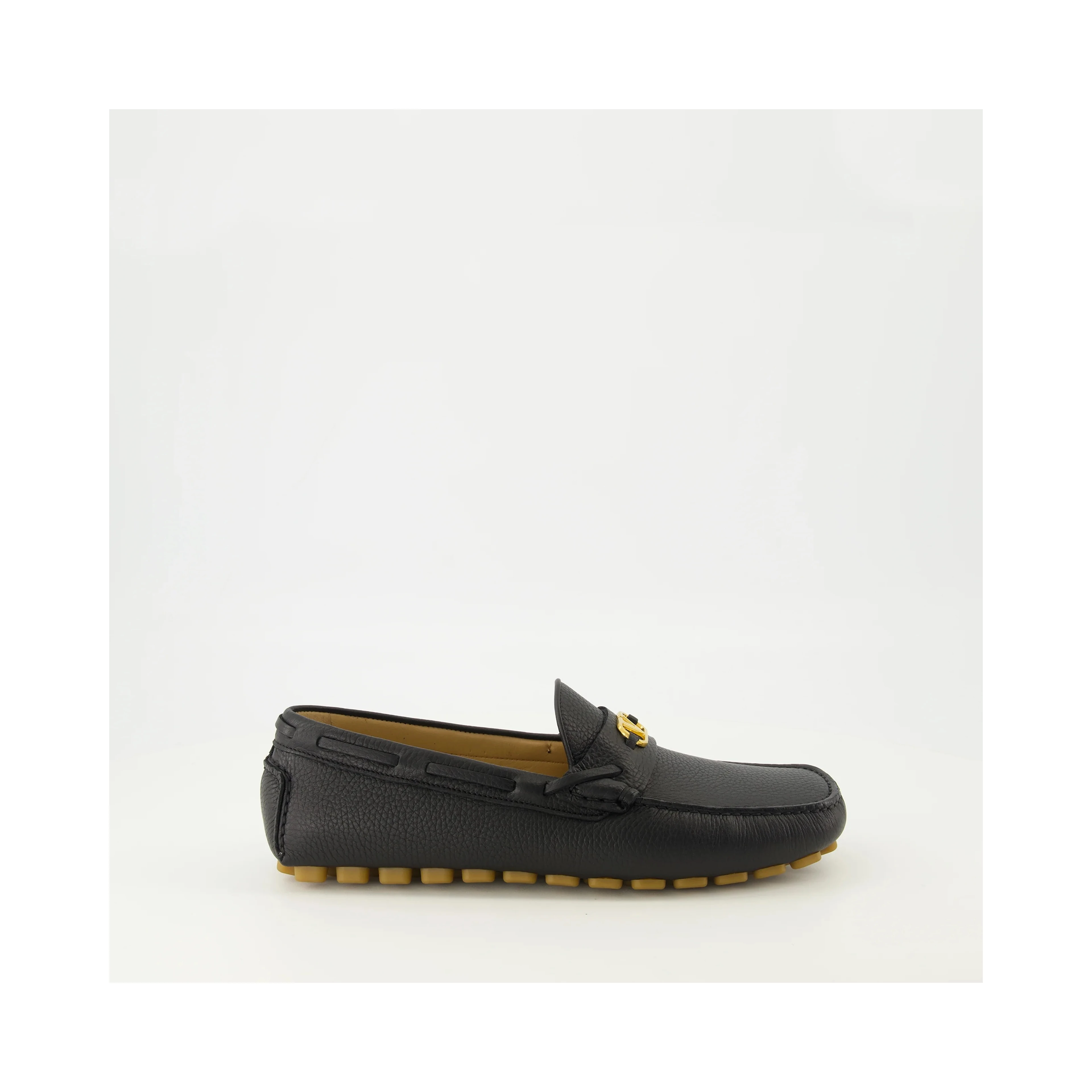 "Driver" leather loafers