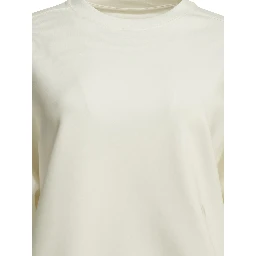 Crewneck sweater in organic cotton