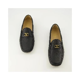 "Driver" leather loafers