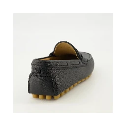 "Driver" leather loafers