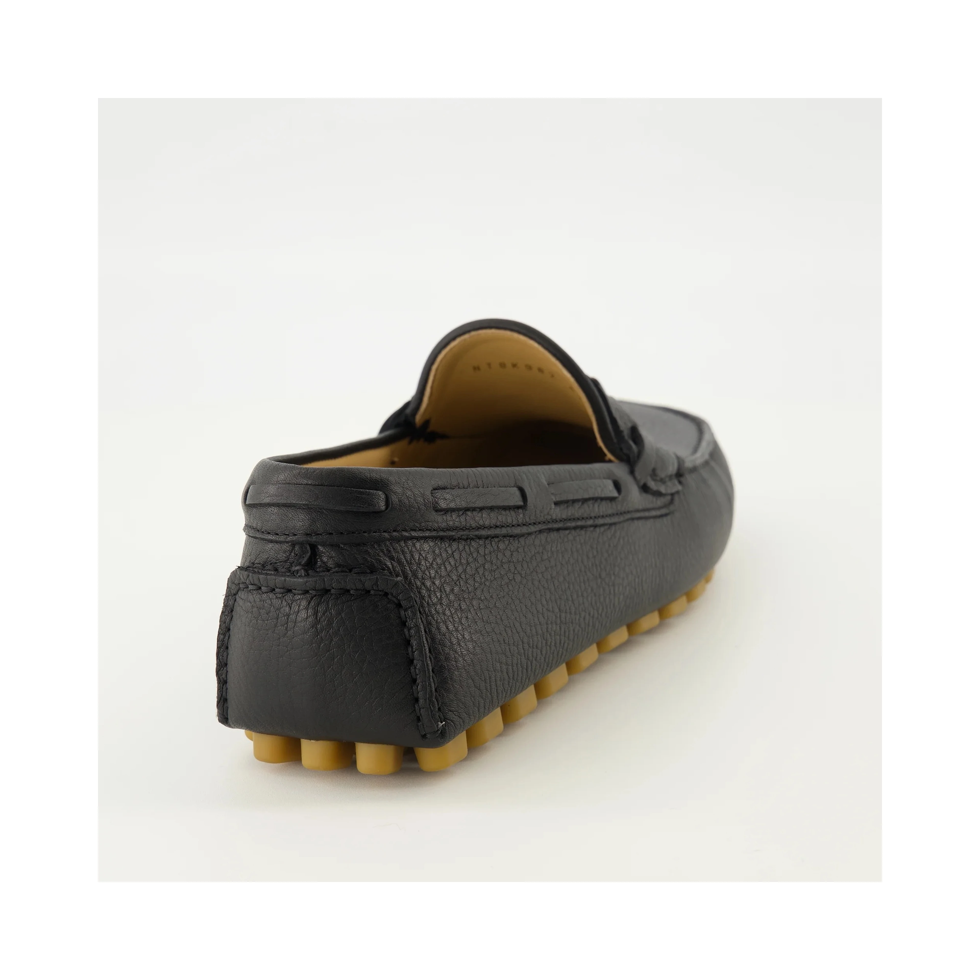 "Driver" leather loafers