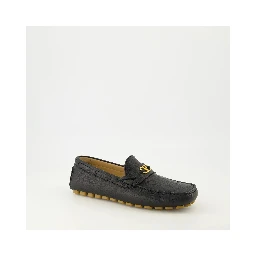 "Driver" leather loafers