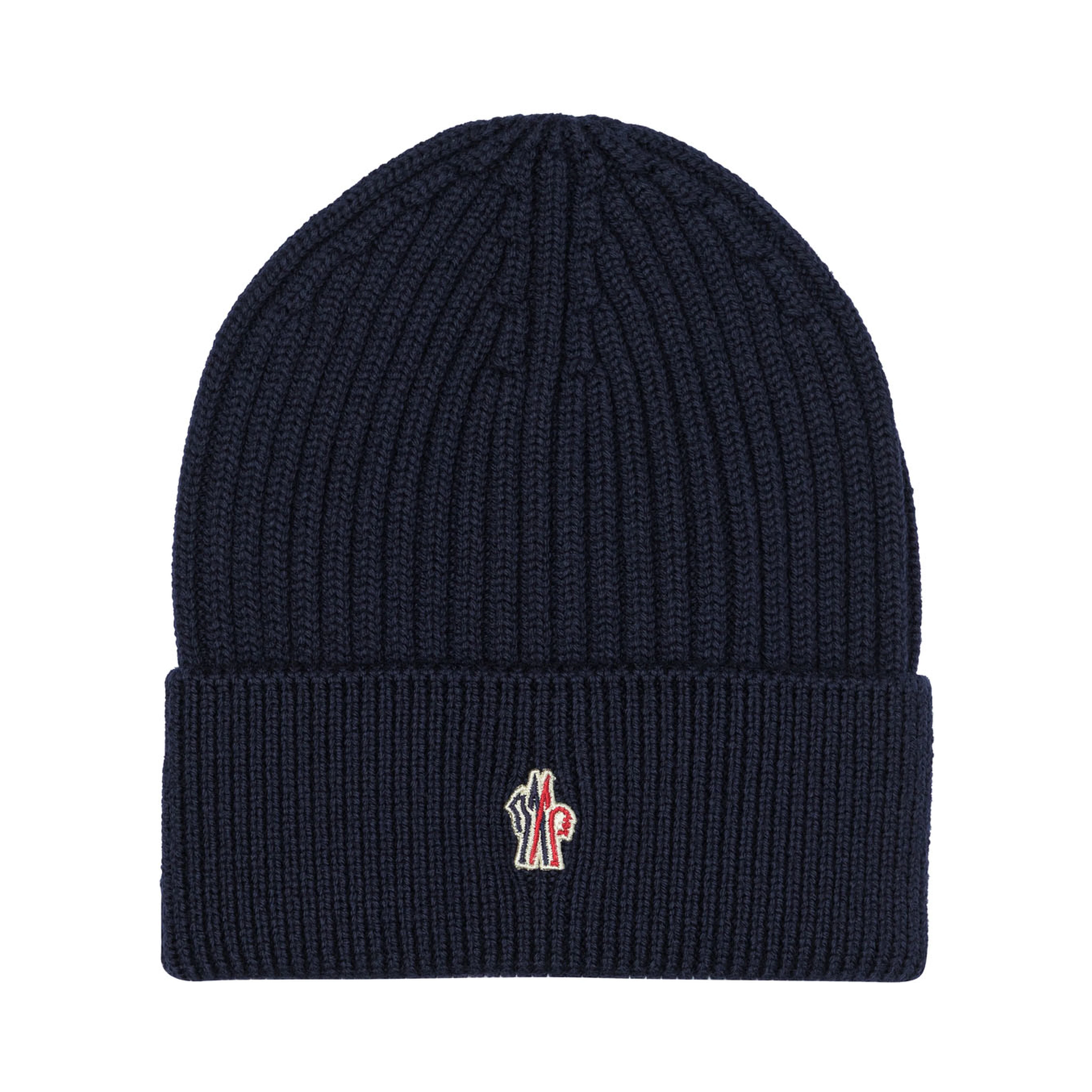 Wool beanie with logo