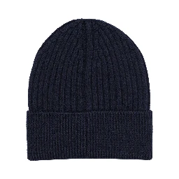 Wool beanie with logo