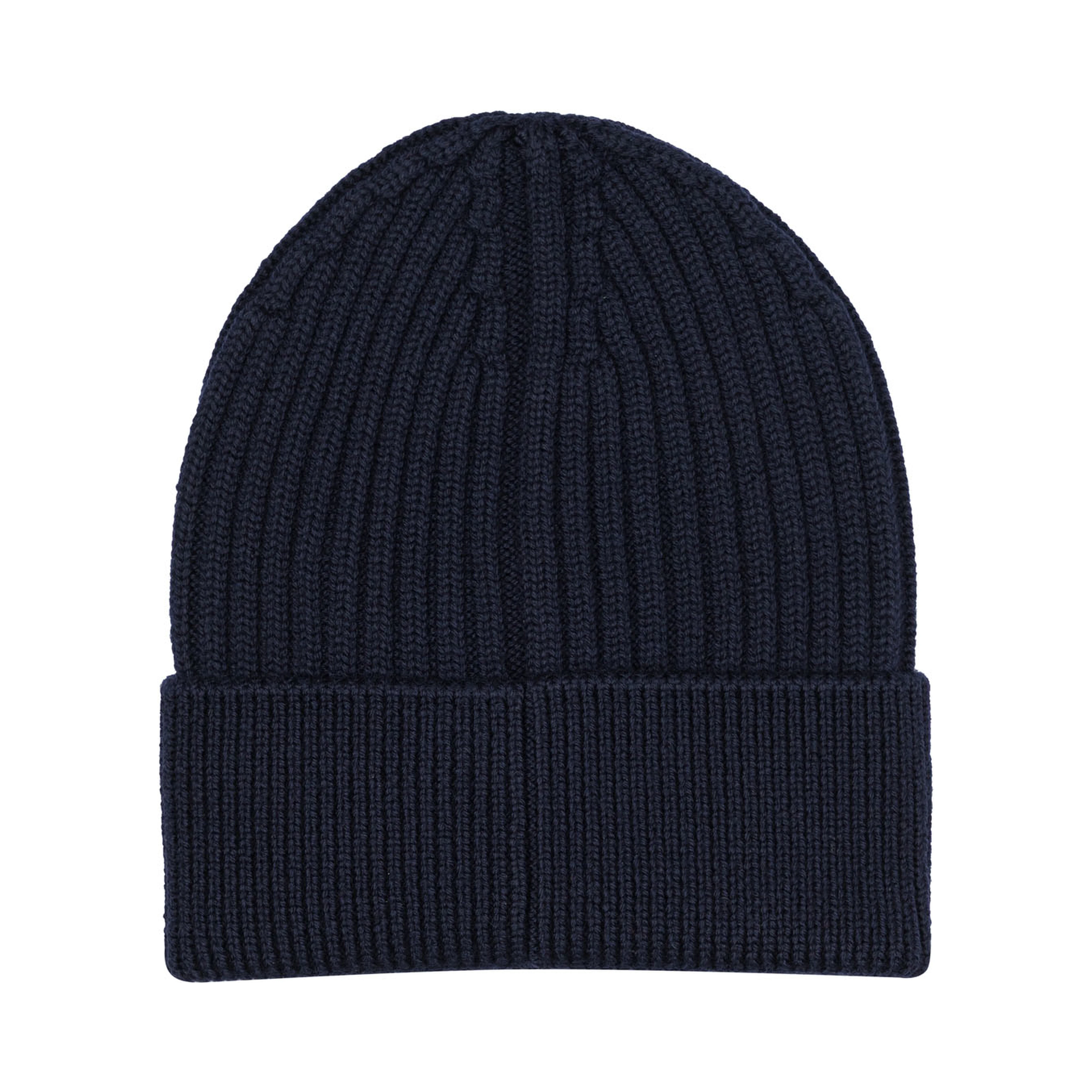 Wool beanie with logo