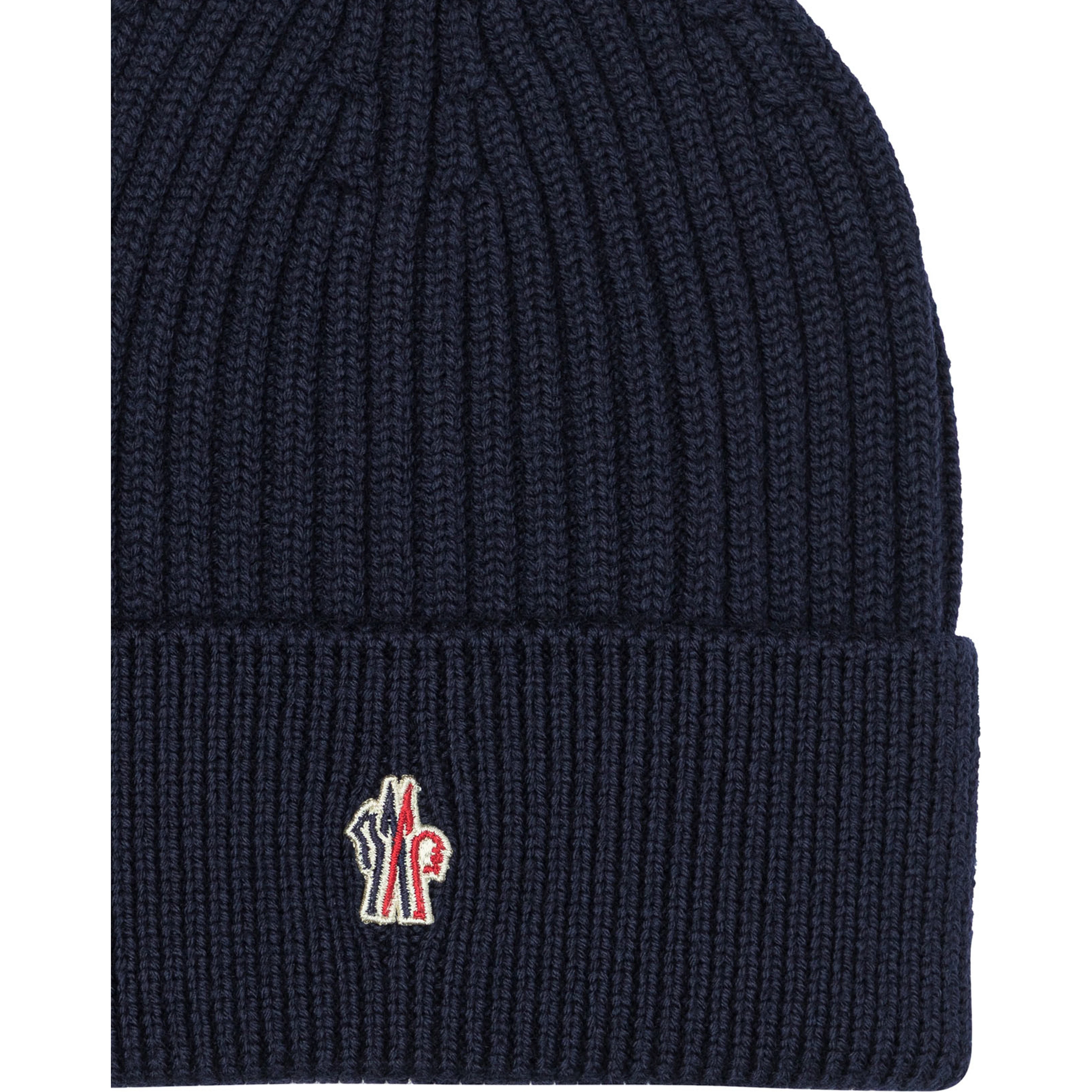 Wool beanie with logo