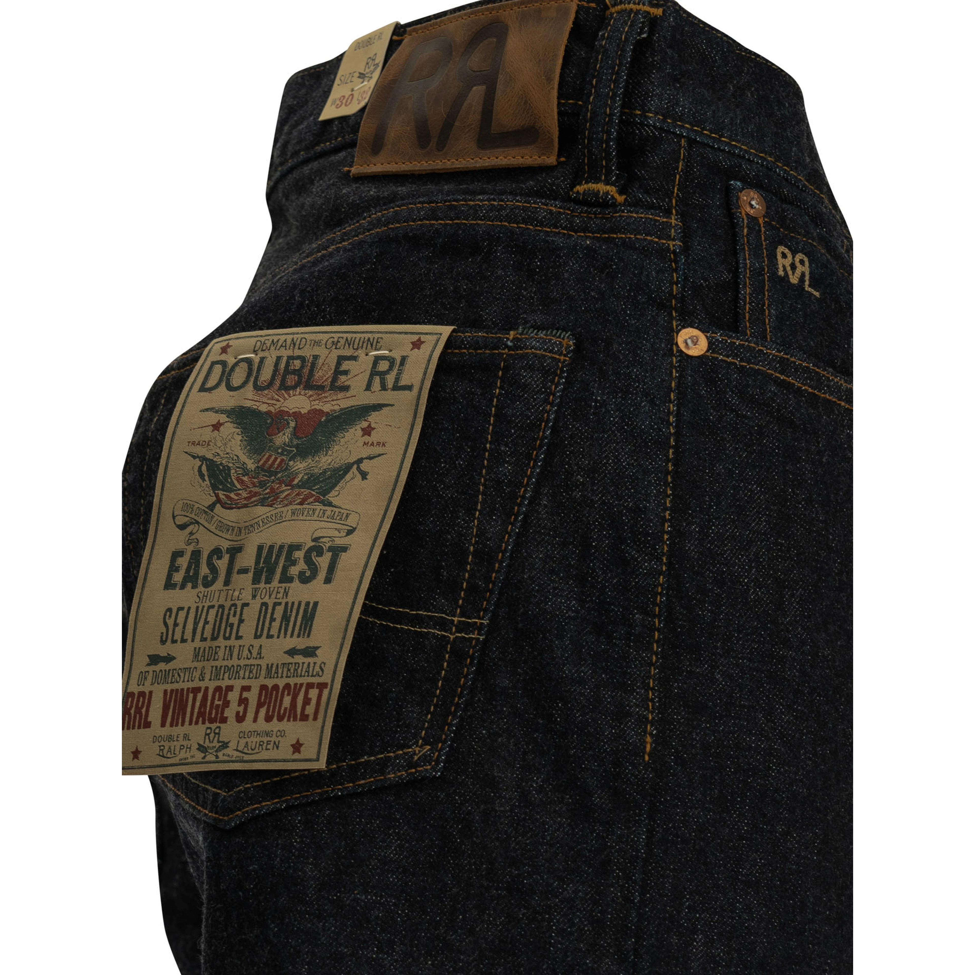"Vintage 5-Pocket" Straight-Leg Jeans