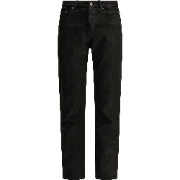 Straight-leg jeans