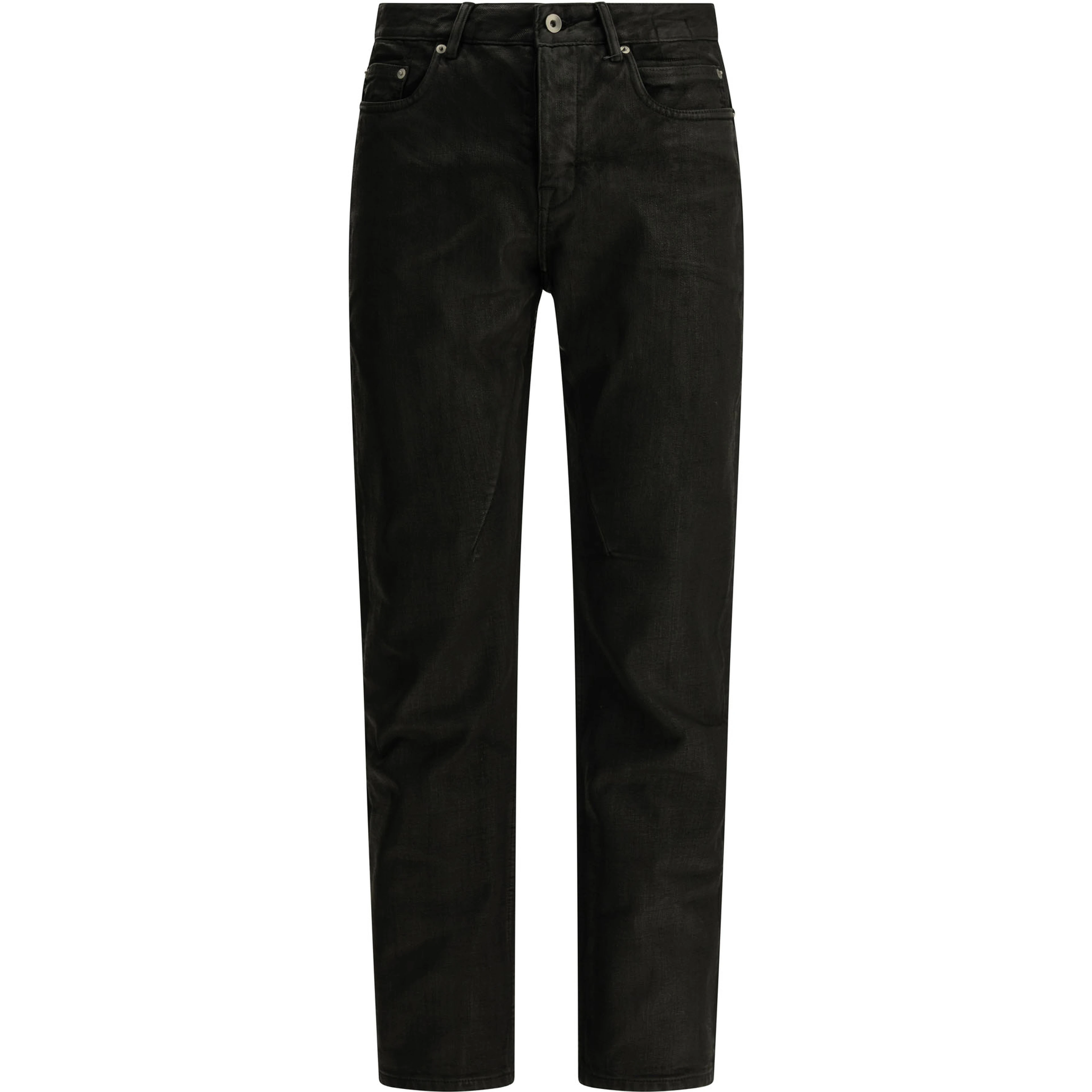Straight-leg jeans