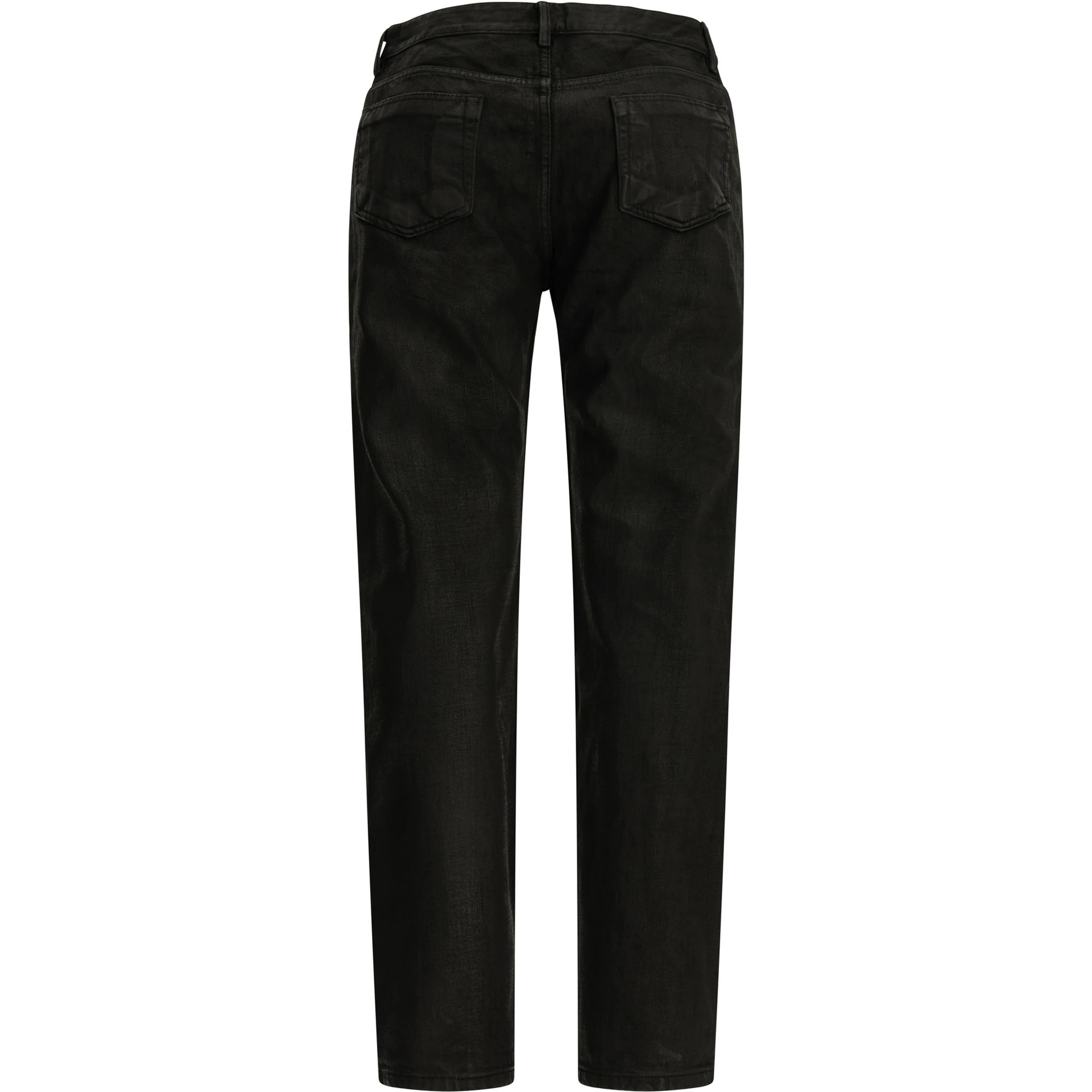 Straight-leg jeans