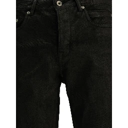 Straight-leg jeans