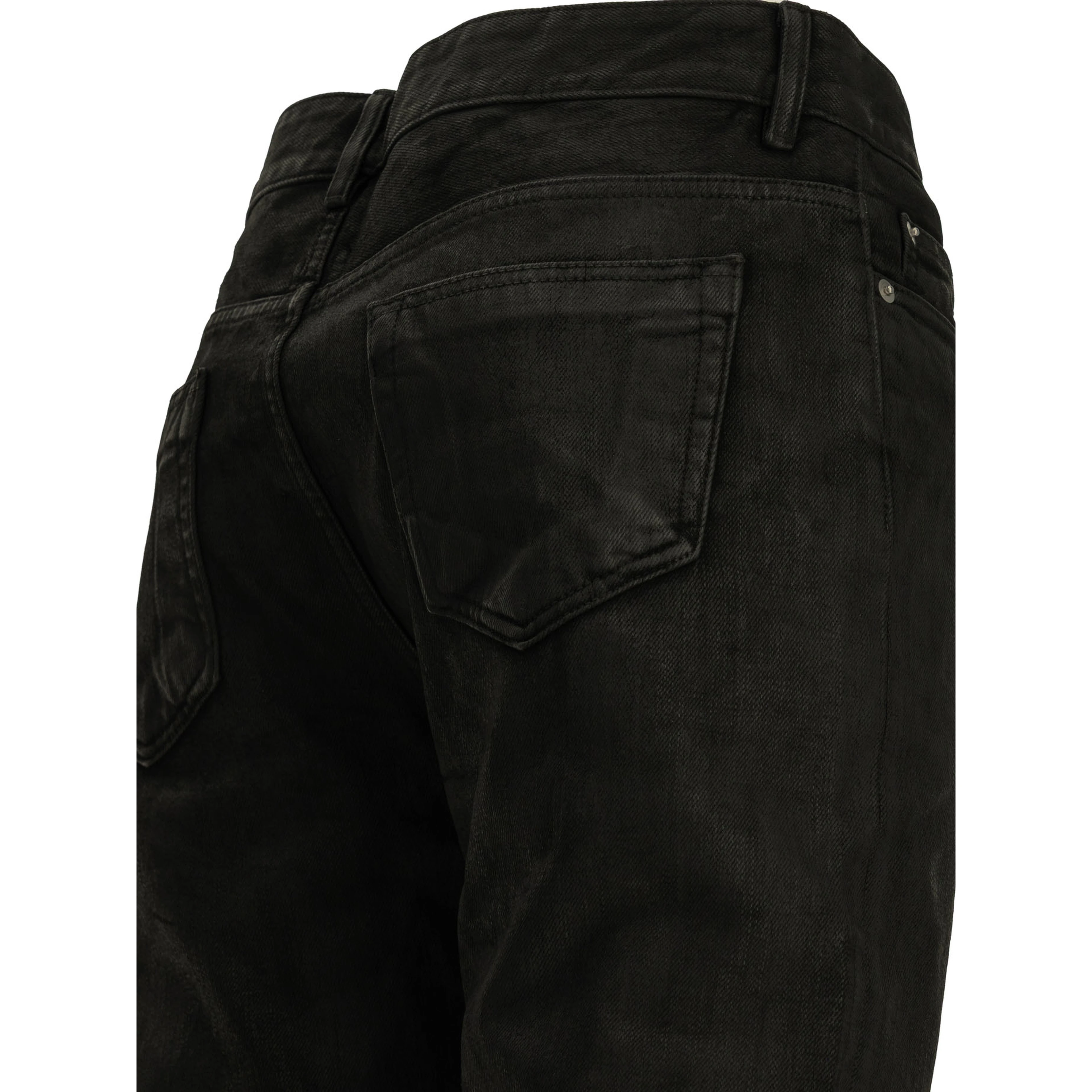 Straight-leg jeans