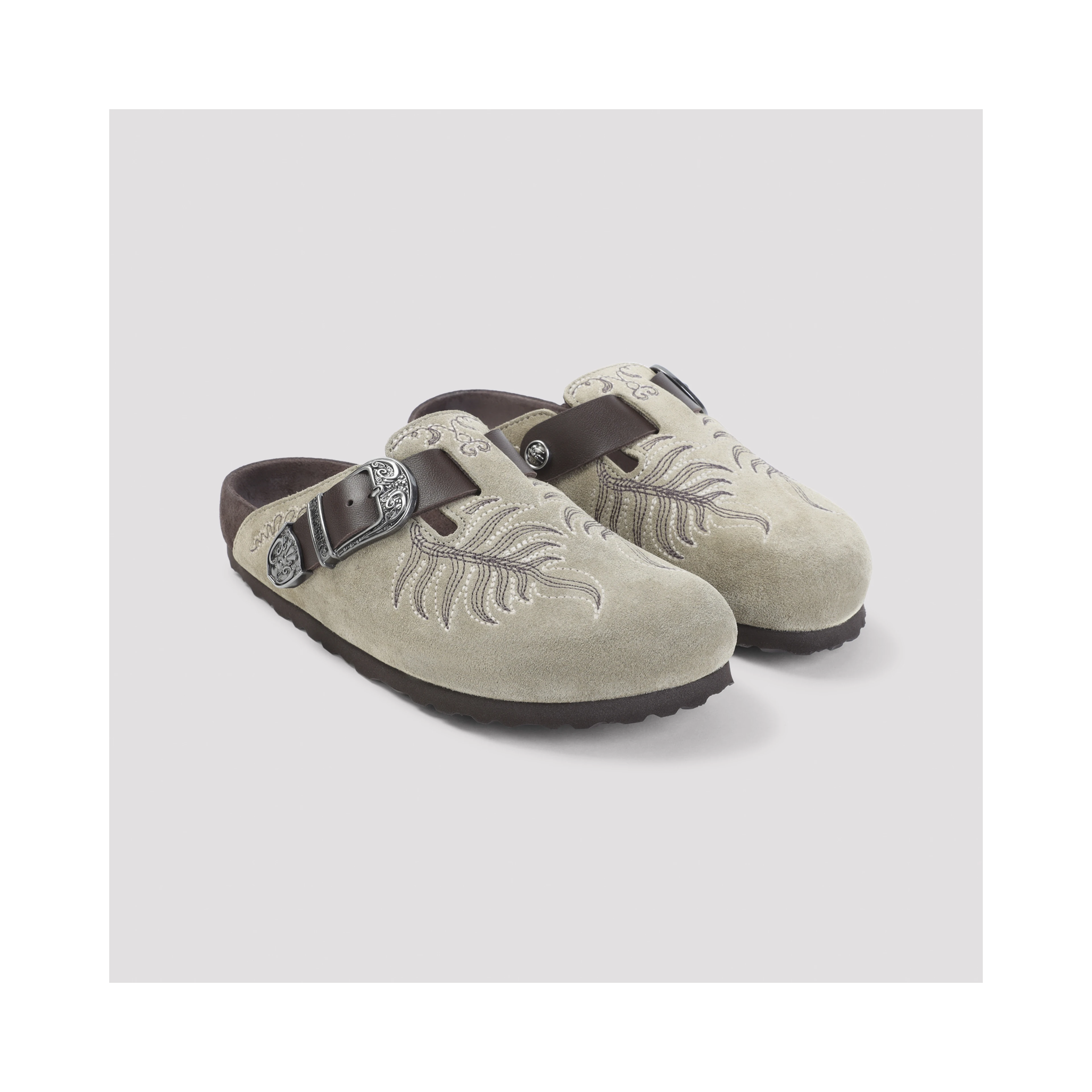 Etro X Birkenstock Boston Sabot