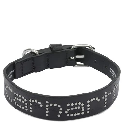 "Script Studs" Dog Collar S/M