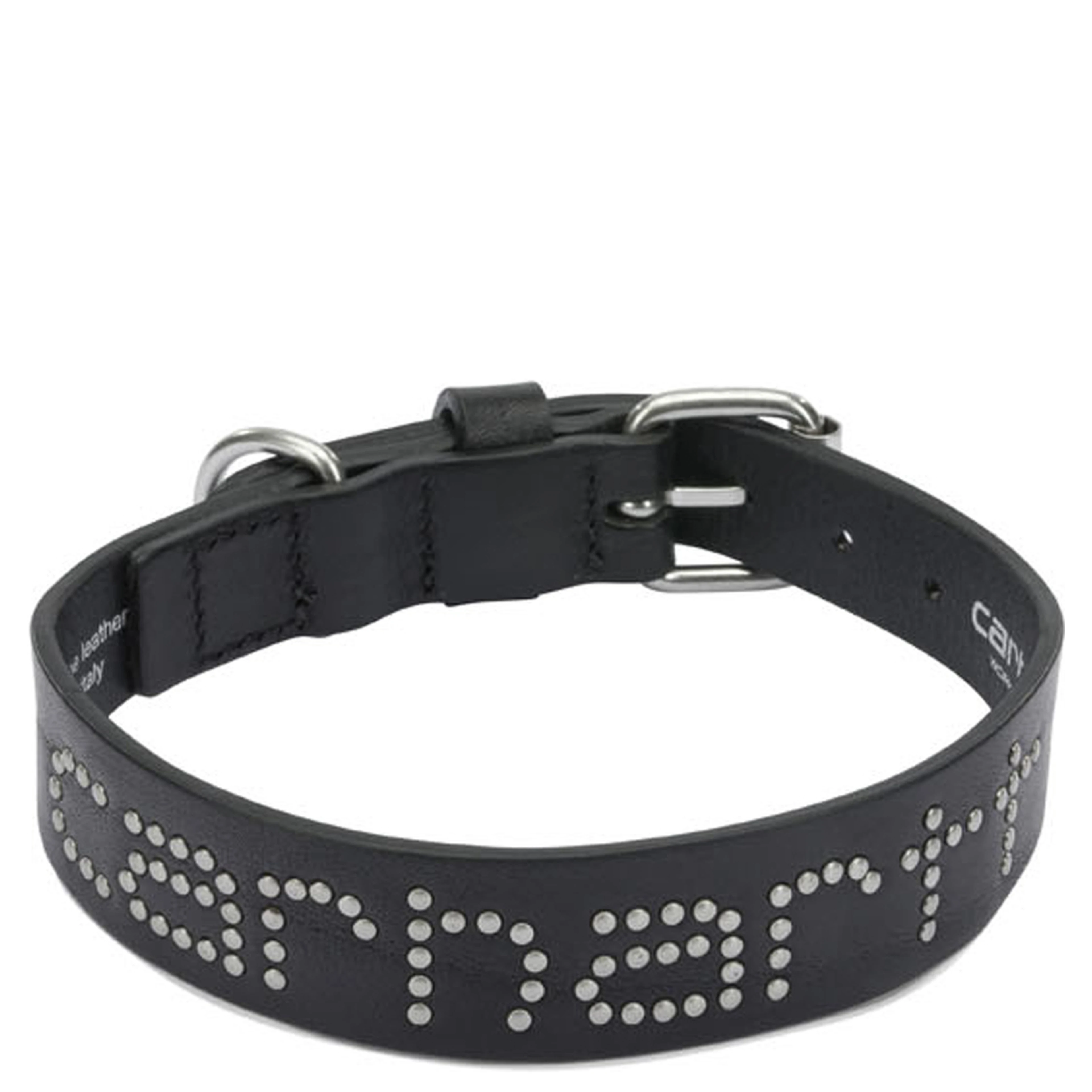 "Script Studs" Dog Collar S/M