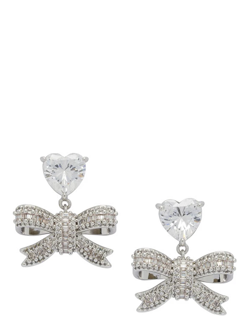 Earrings with crystals