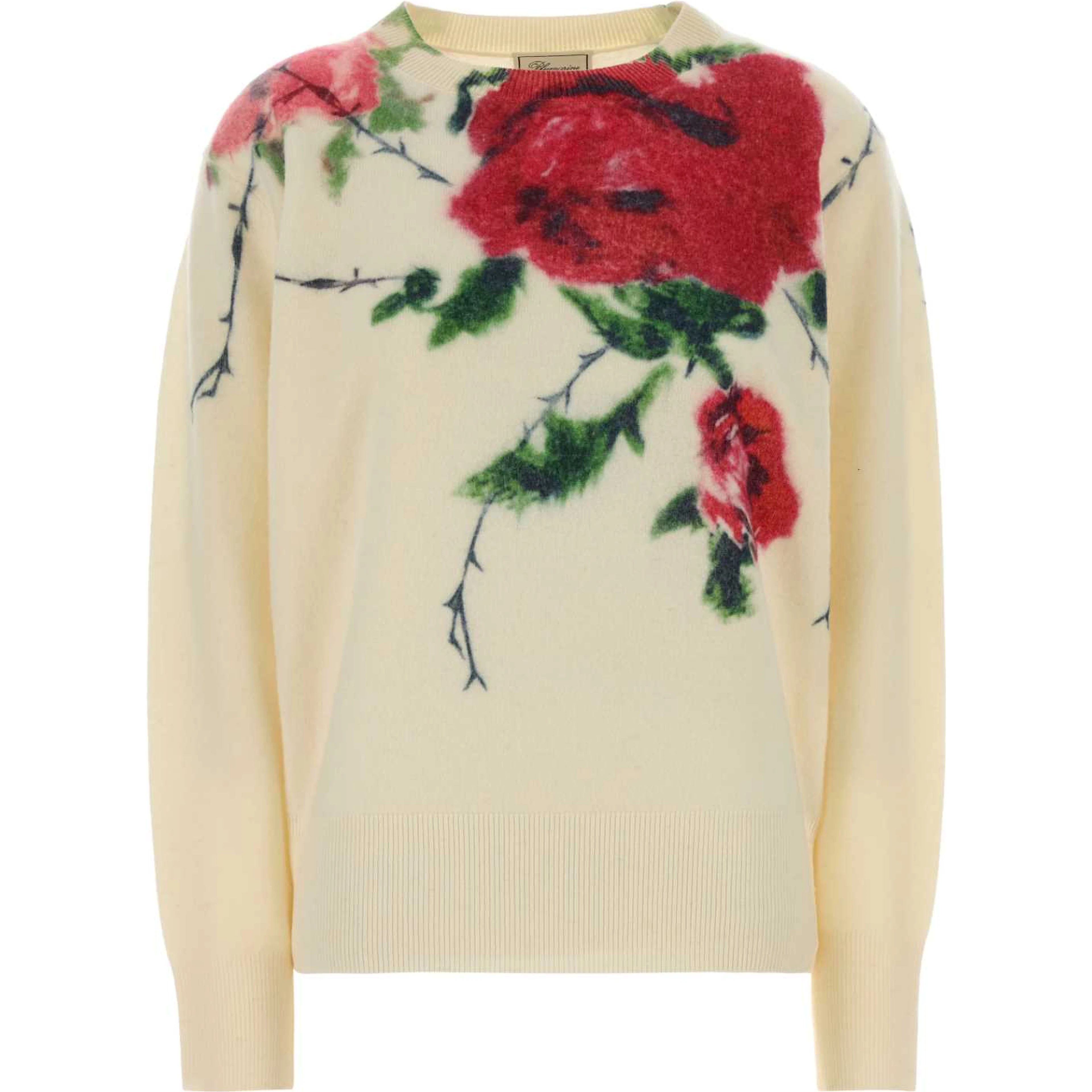 MAGLIA STAMPA ROSA