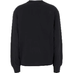 Basic Cotton Jersey Longsleeve Flower Print