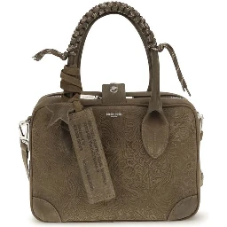Brown Calf Leather Bos Taurus Handbag