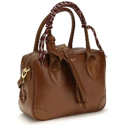 Brown Calf Leather Bos Taurus Handbag