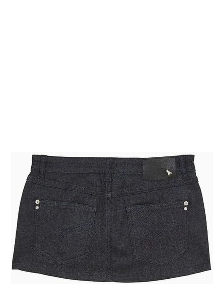 Navy Blue Denim Skirt alternative