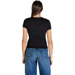 Black Recycled Cotton T-Shirt