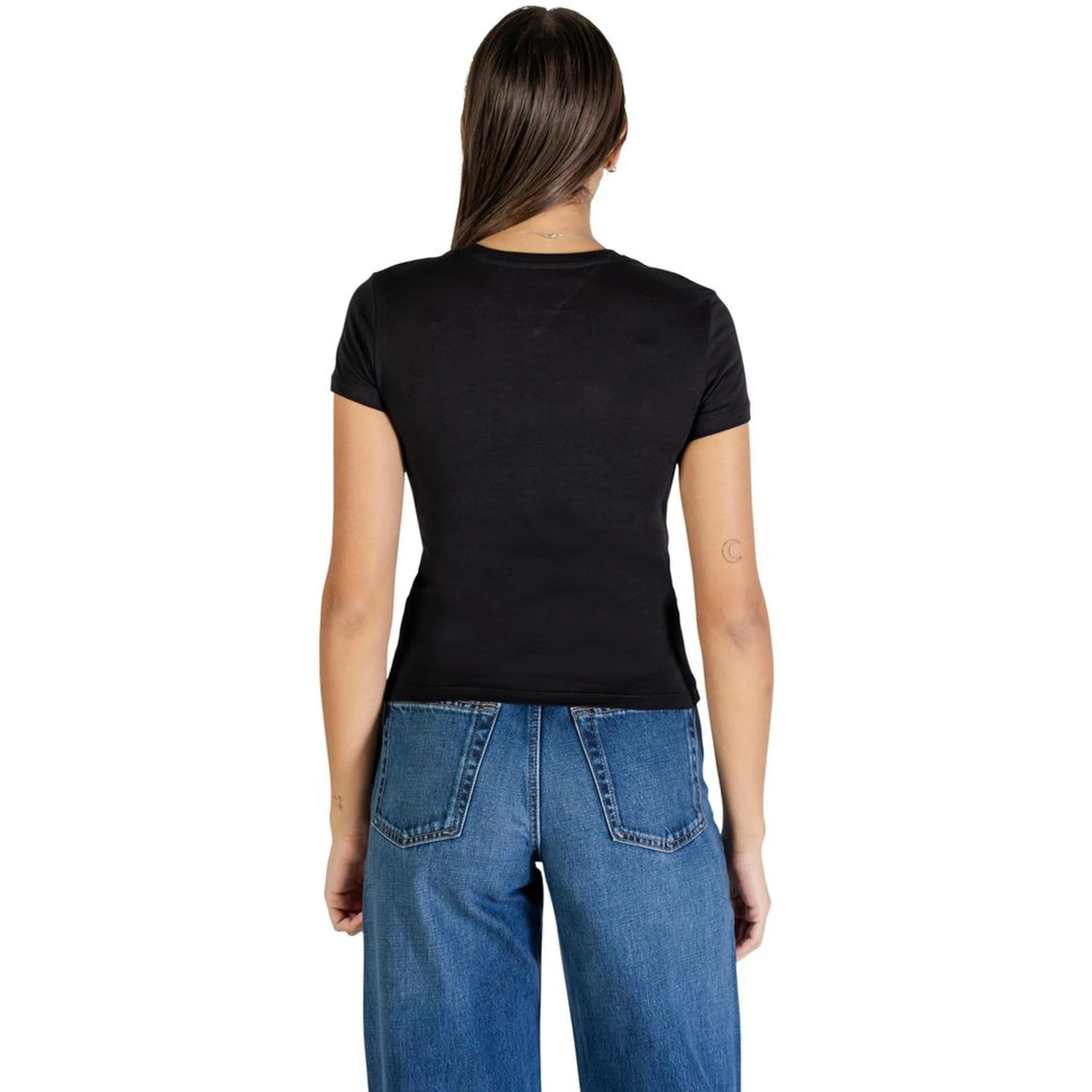 Black Recycled Cotton T-Shirt