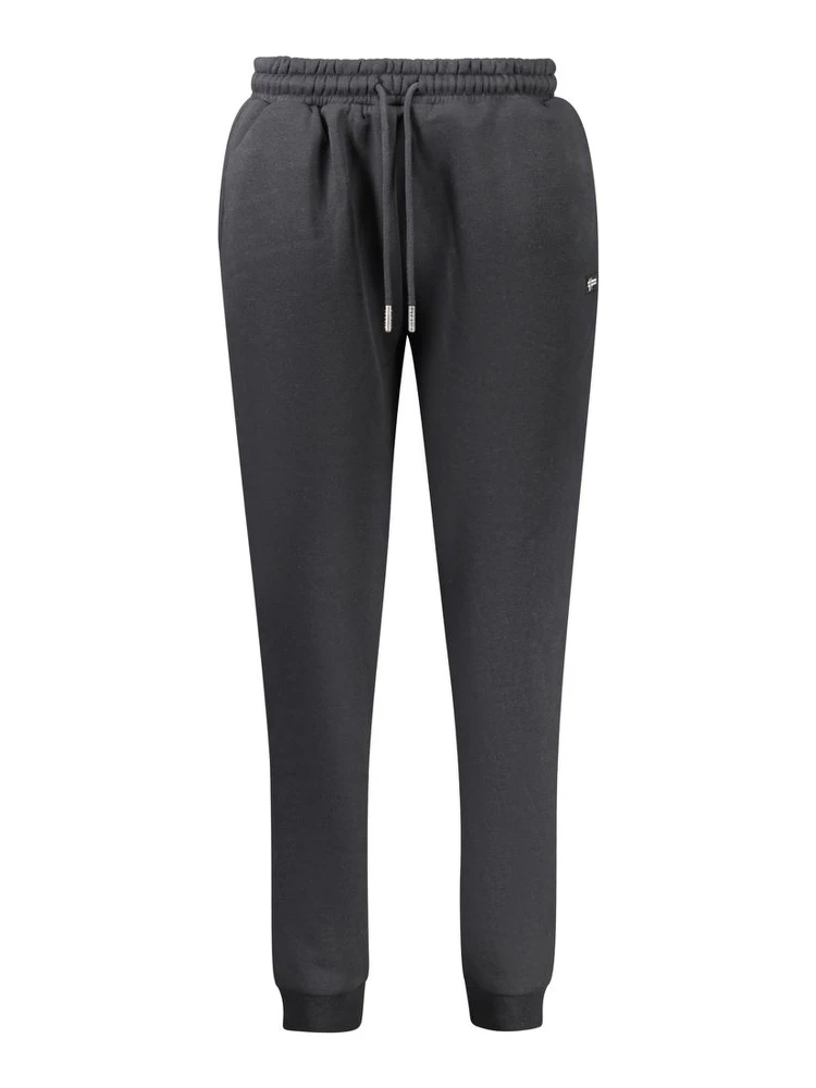 Black Cotton Women's Sports Trouser
