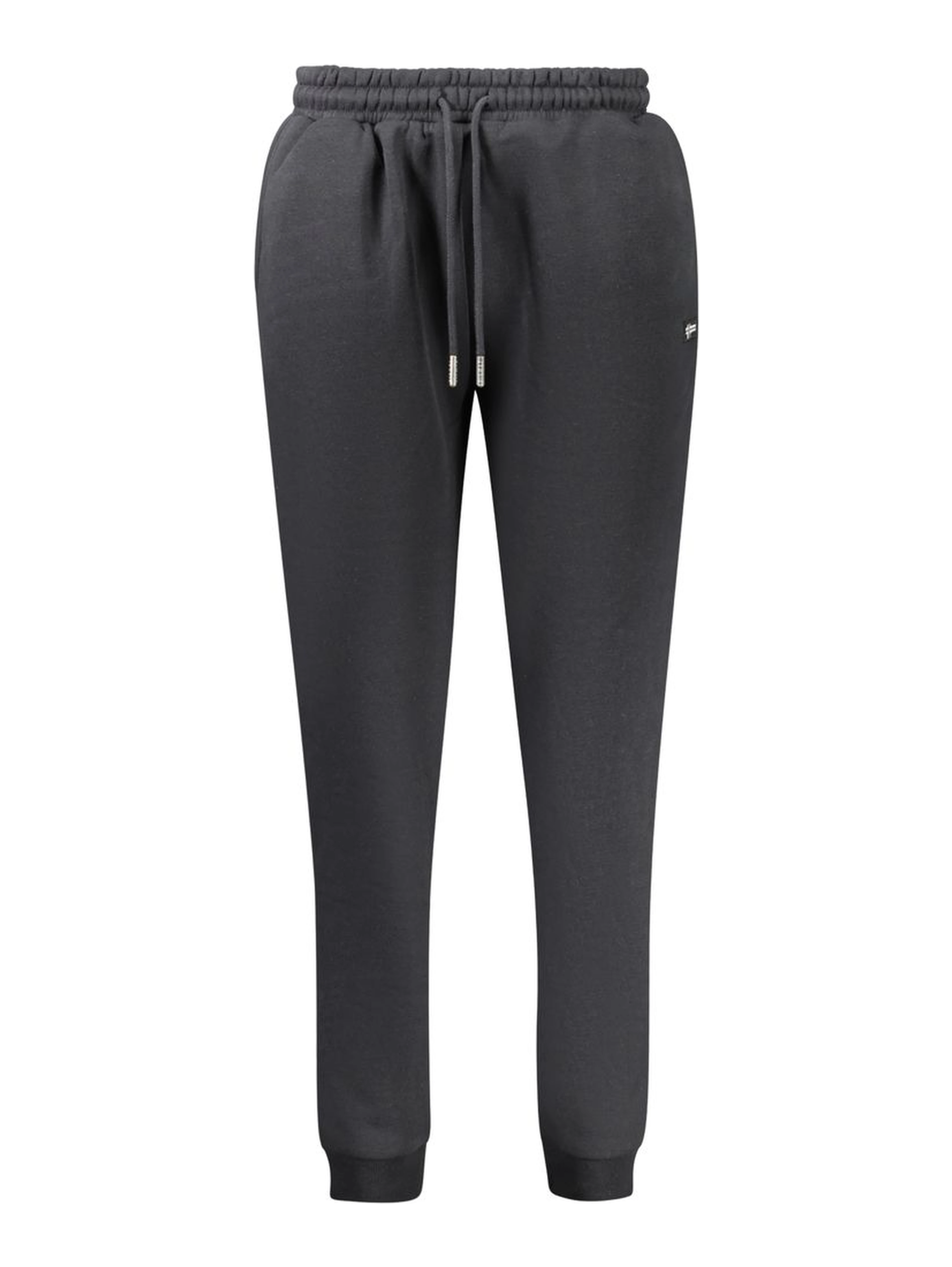 Black Cotton Women's Sports Trouser