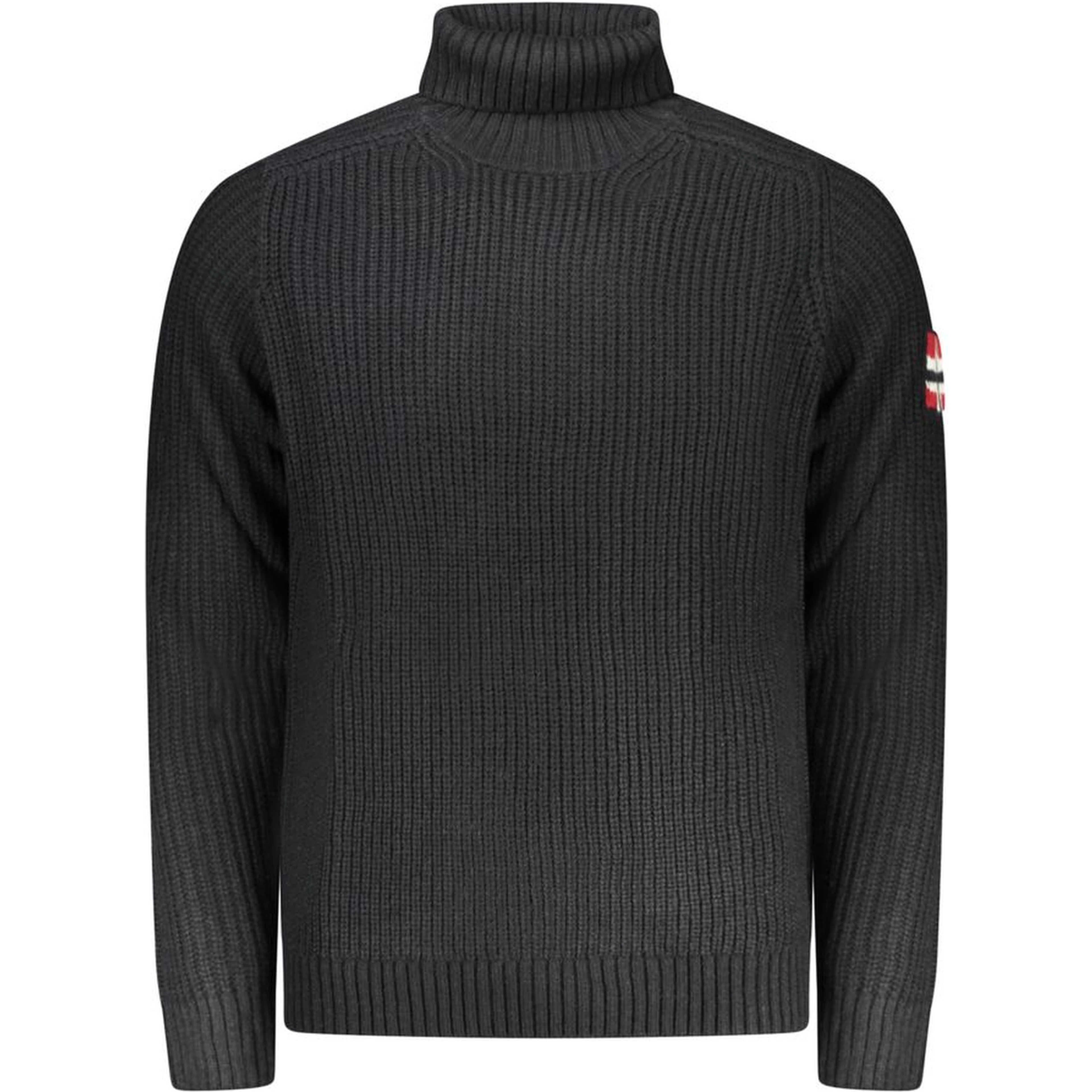 Blue Wool Men Sweater