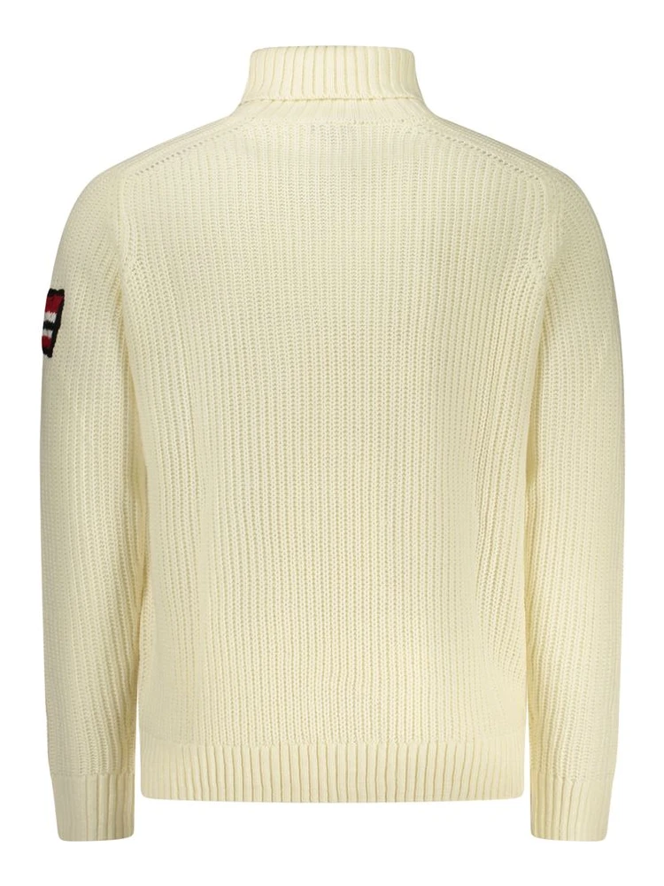 White Wool Men Sweater alternative