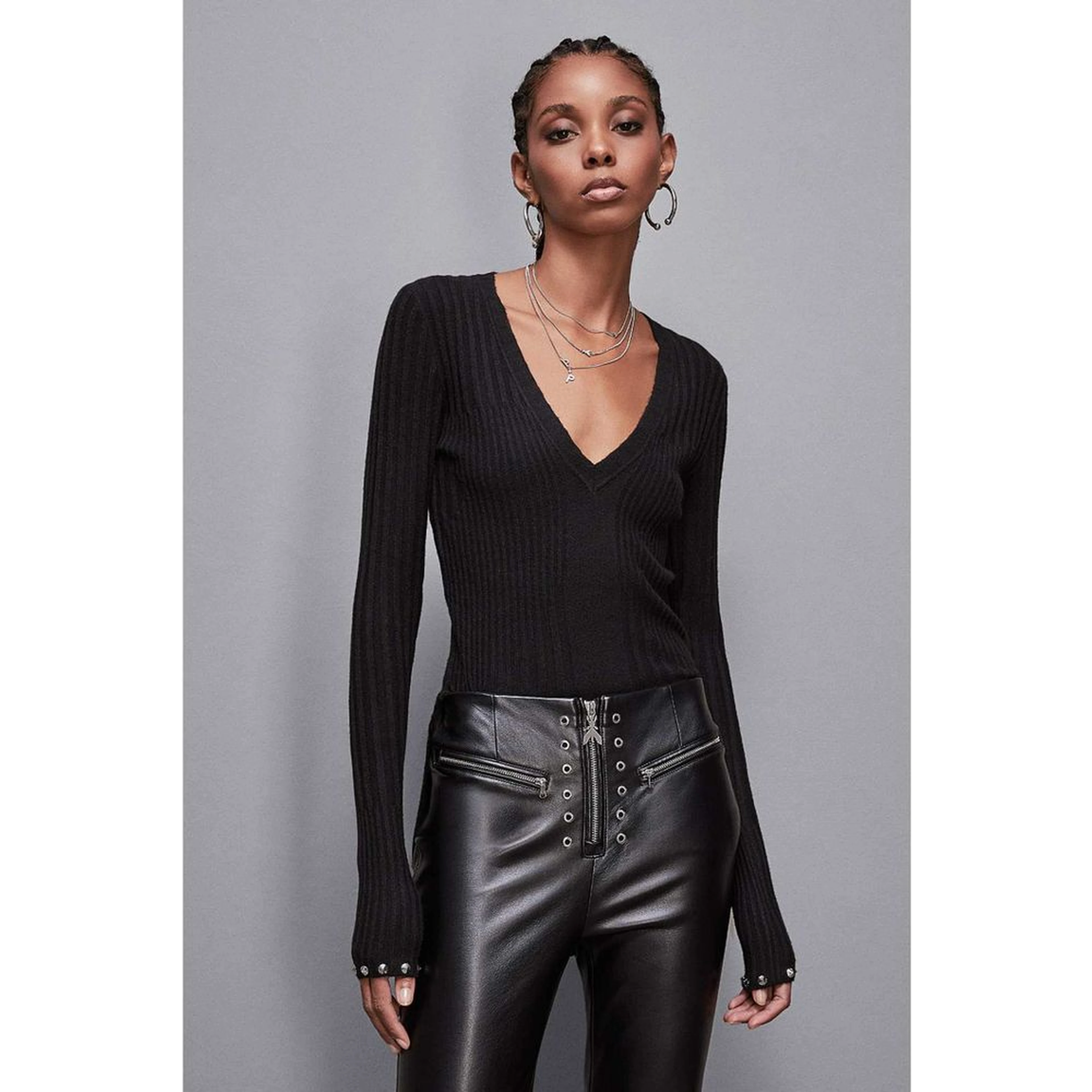Black Leather Pants