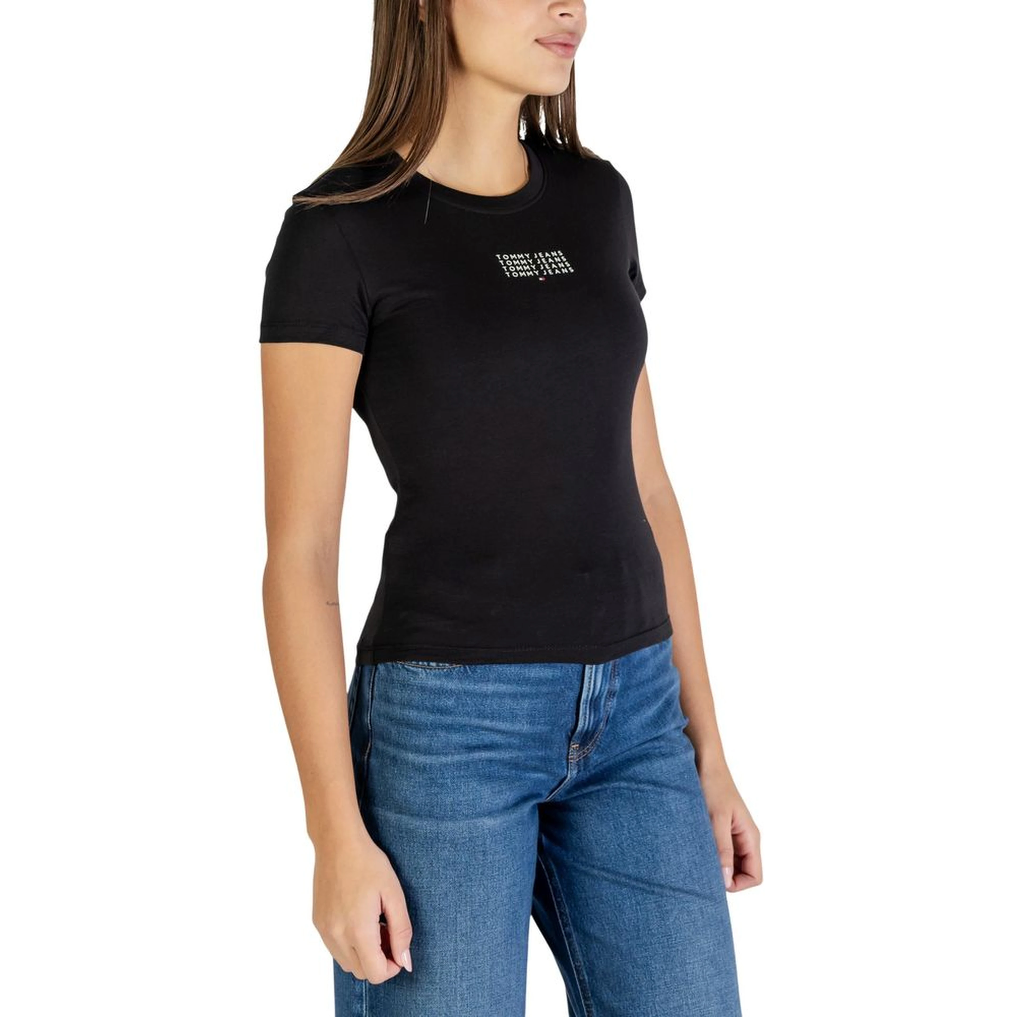 Black Recycled Cotton T-Shirt