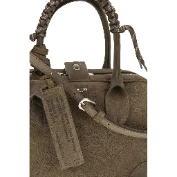 Brown Calf Leather Bos Taurus Handbag
