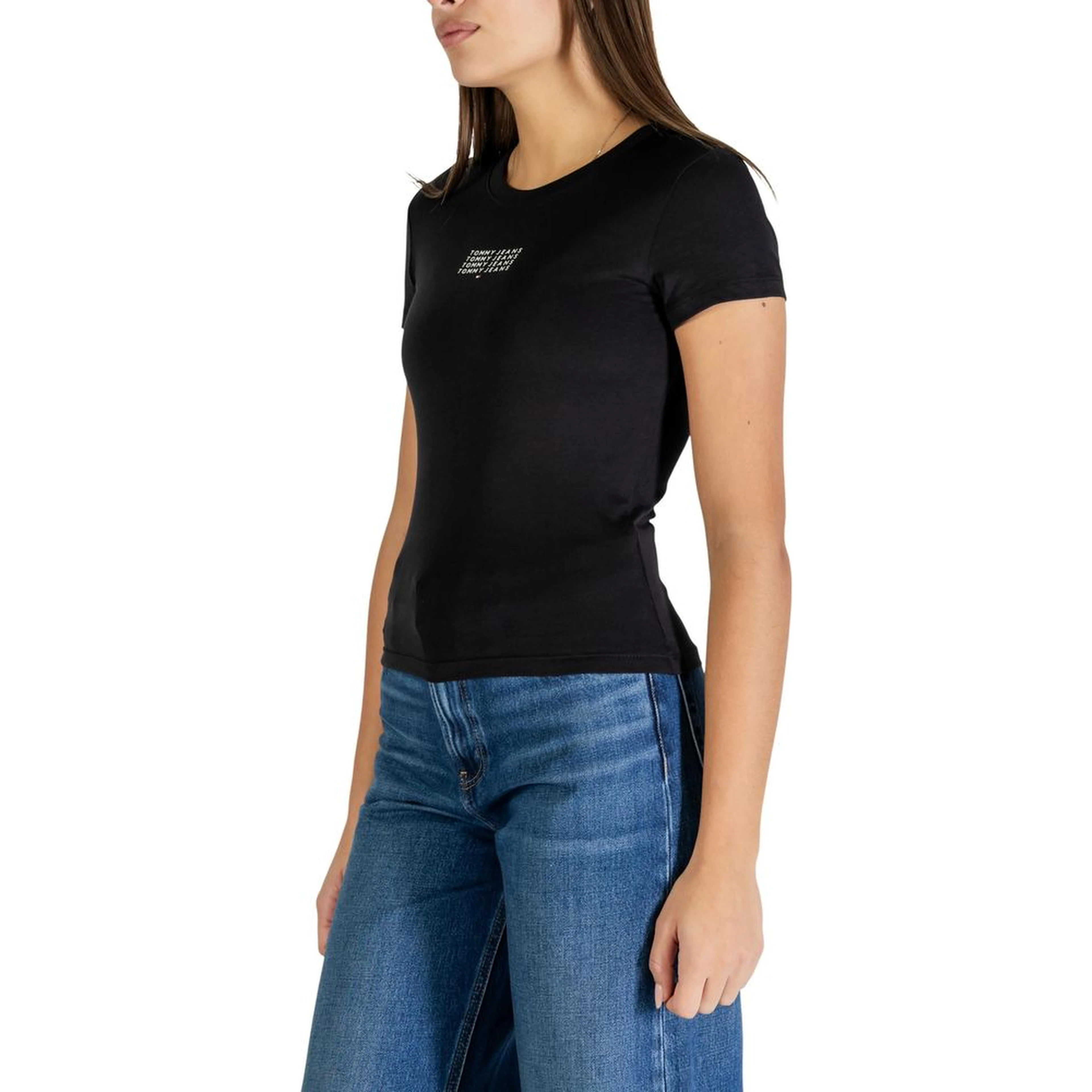 Black Recycled Cotton T-Shirt