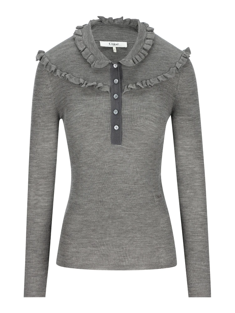 Chloè Sweaters Grey