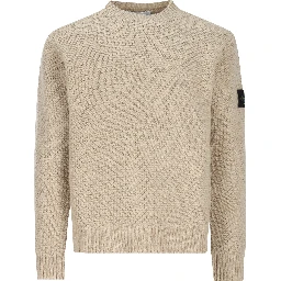 STONE ISLAND Sweaters Beige