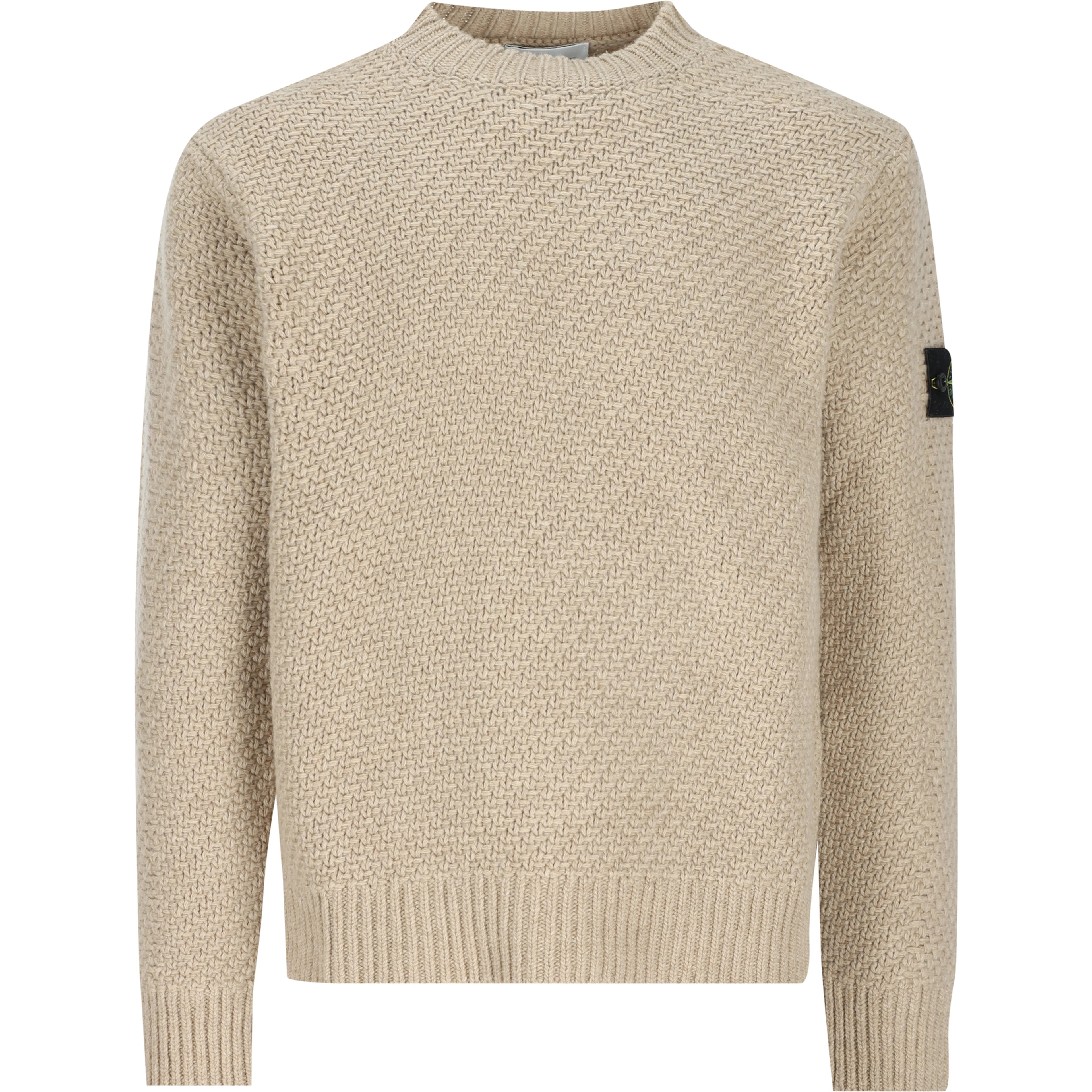 STONE ISLAND Sweaters Beige