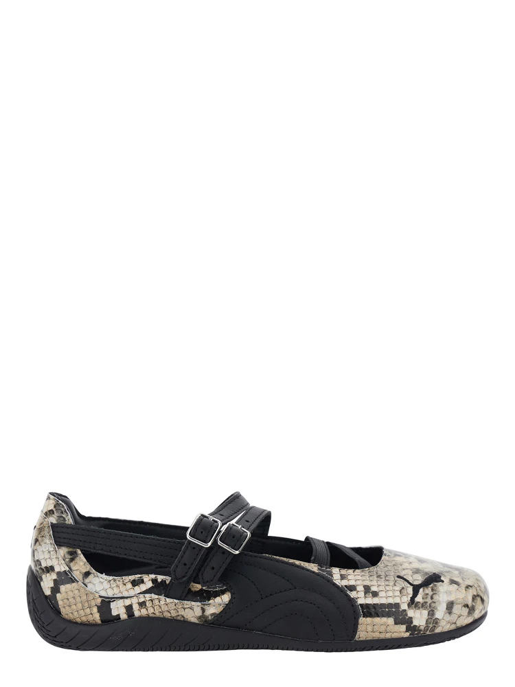 Ballet shoes SPEEDCAT BALLET SNAKE Multicolor in Leather Women