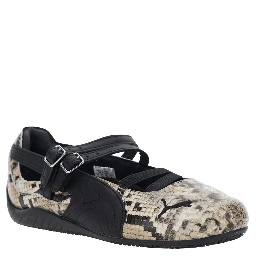 Ballet shoes SPEEDCAT BALLET SNAKE Multicolor in Leather Women