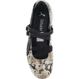 Ballet shoes SPEEDCAT BALLET SNAKE Multicolor in Leather Women