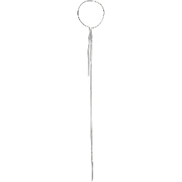 Metal Necklace with Elegant Details and Claw Clasp Closure, Metallic Color, Unisex