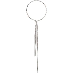 Metal Necklace with Elegant Details and Claw Clasp Closure, Metallic Color, Unisex