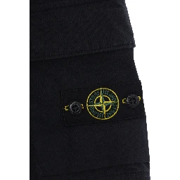 L1S16L100003S0001V0020 Blue Shorts with Side Pockets for Men